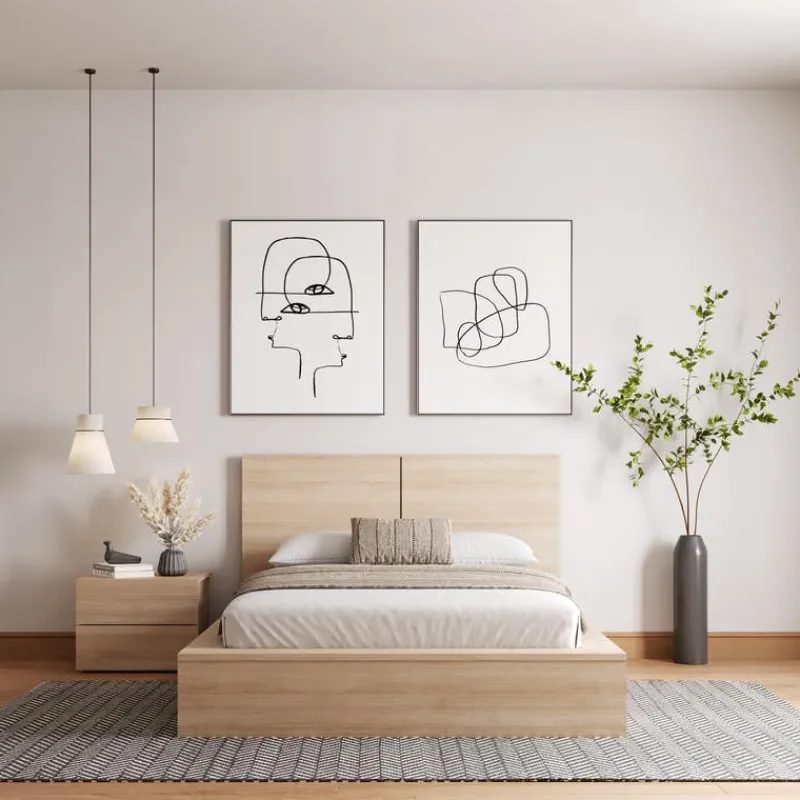 Nexera King Bedroom Set (78") - 3pcs -