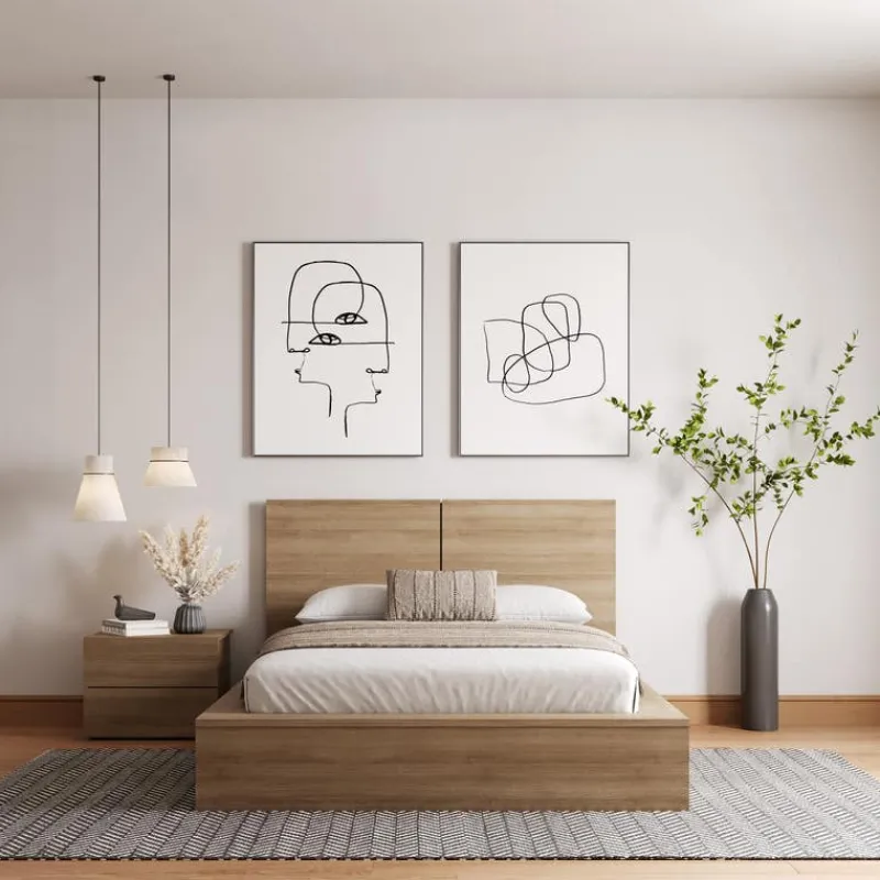Nexera King Bedroom Set (78") - 3pcs -