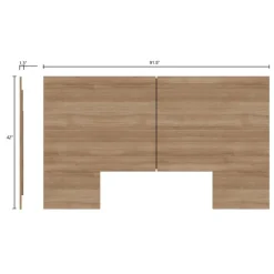 Nexera King Headboard (78") -