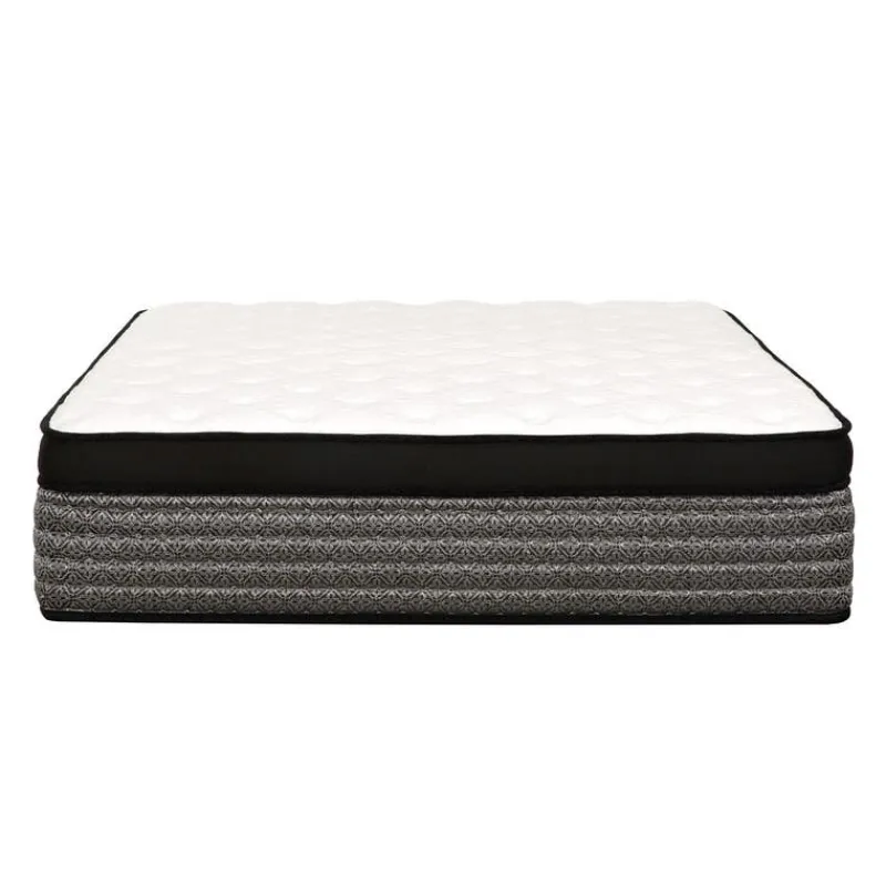 King Medium-Firm Hybrid Mattress-in-a-Box - 78"