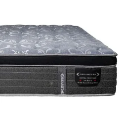 Dreamstar King Medium-Firm Mattress with Pocket Coils - 78"