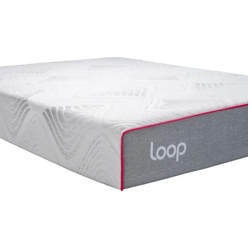 LOOP King Medium-FirmMemory Foam Mattress-in-a-Box- 78"