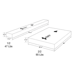 SUA-V King Platform Bed (78