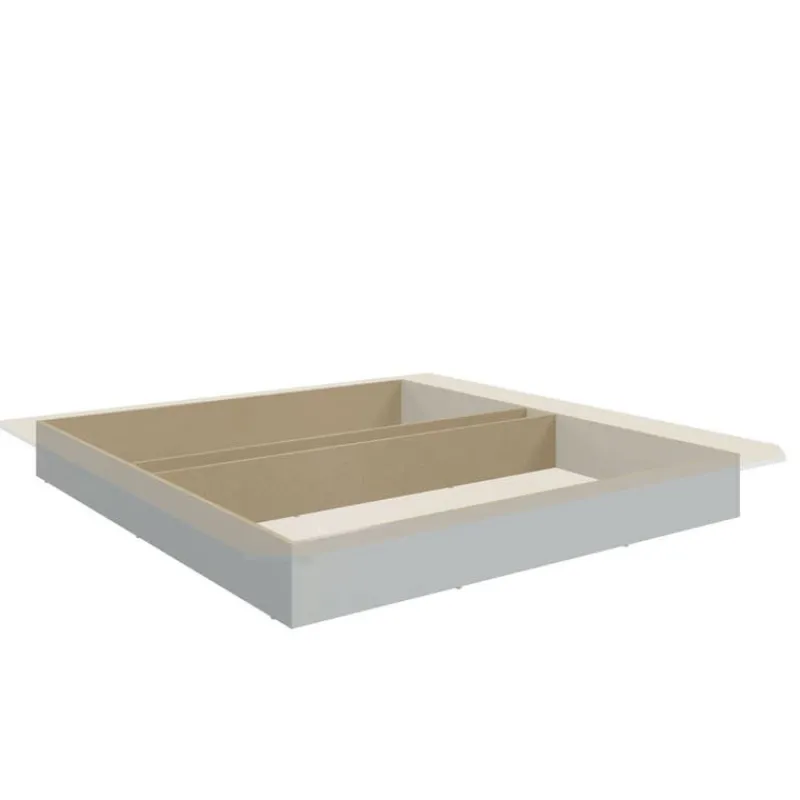 SUA-V King Platform Bed (78")