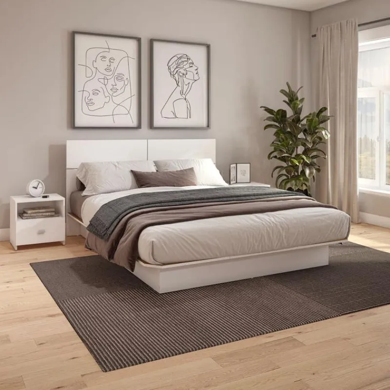 SUA-V King Platform Bed (78")