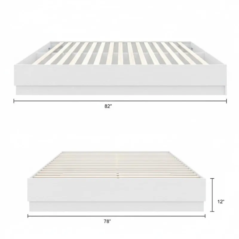 Nexera King Platform Bed (78") -