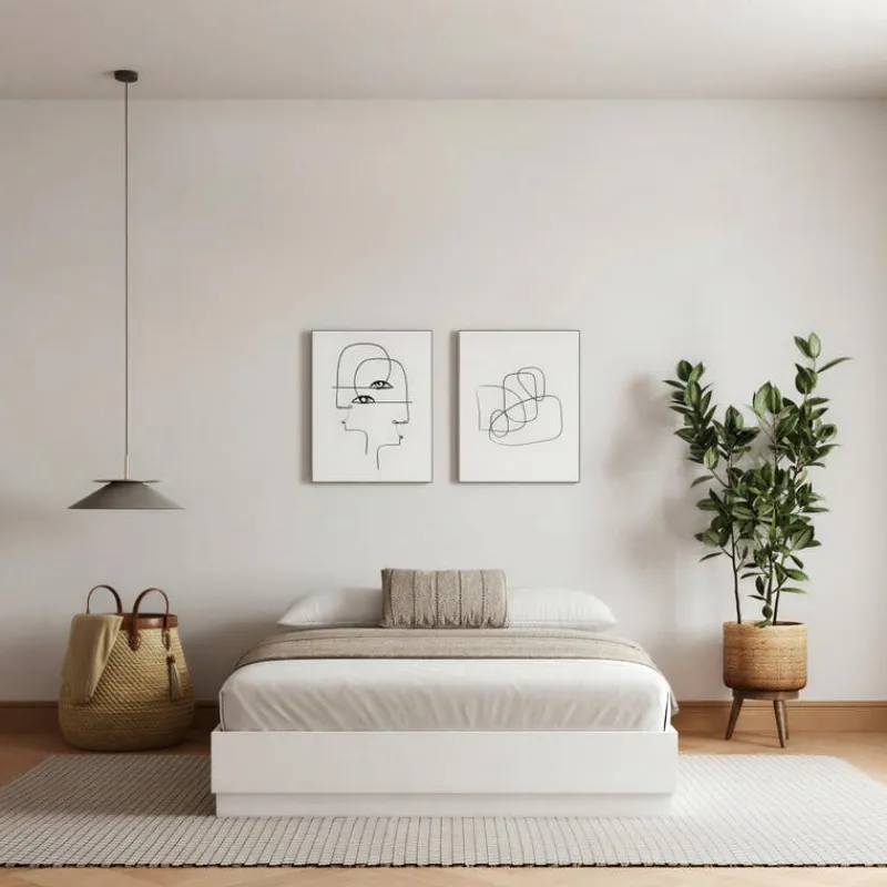 Nexera King Platform Bed (78") -