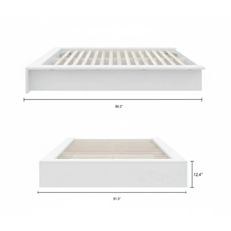 Nexera King Platform Bed (78") -