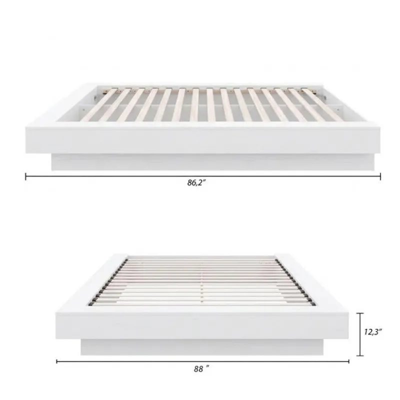 Nexera King Platform Bed (78") -