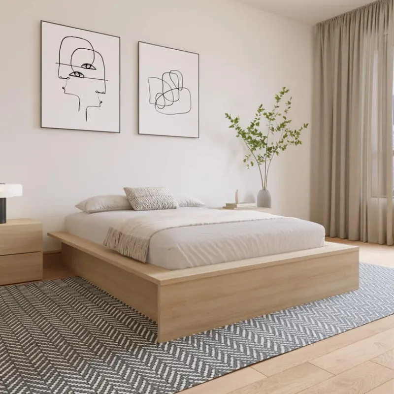 Nexera King Platform Bed (78") -