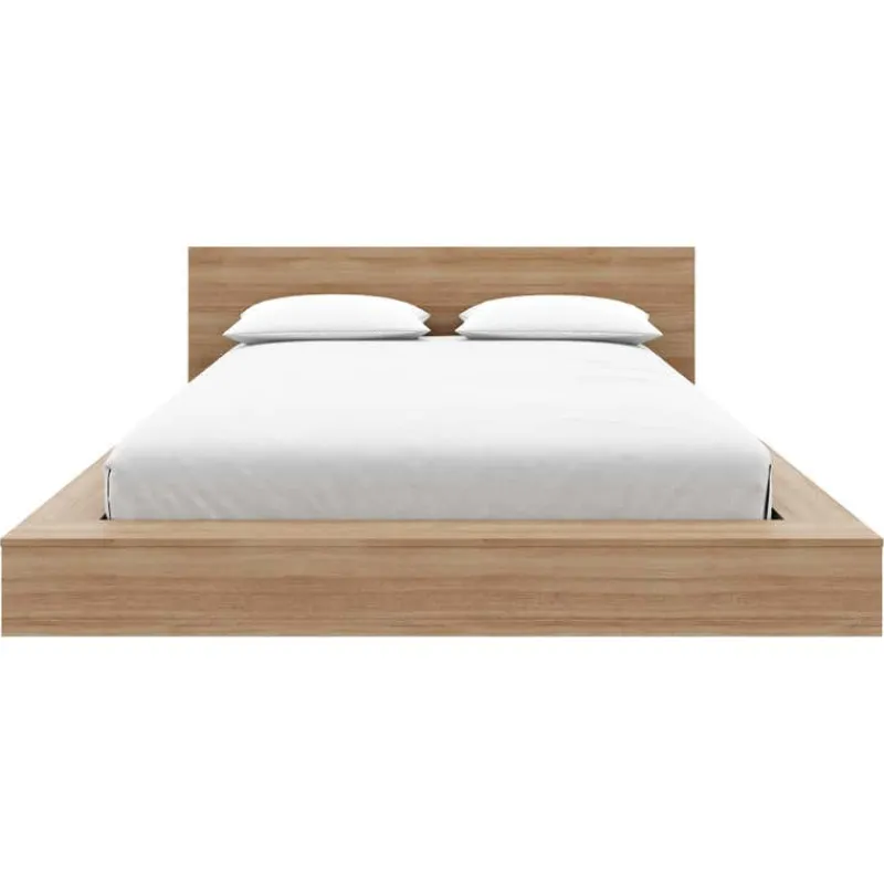 Nexera King Platform Bed with Headboard (78") -