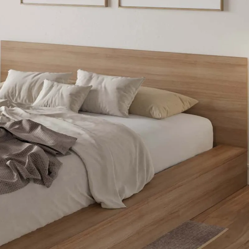 Nexera King Platform Bed with Headboard (78") -