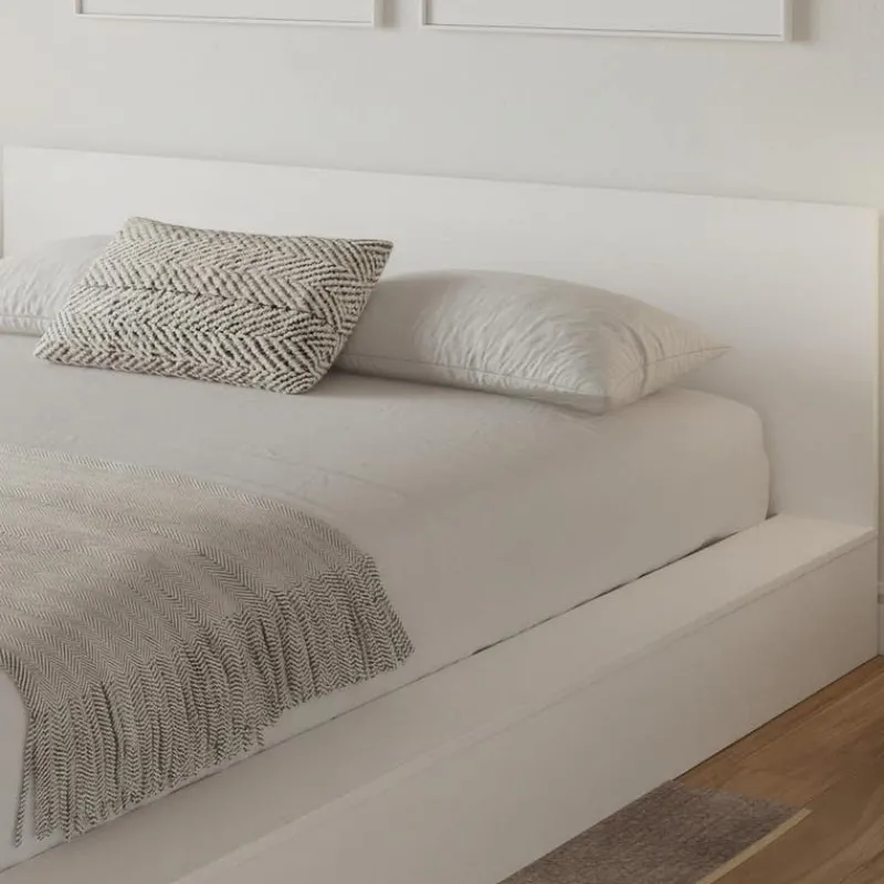 Nexera King Platform Bed with Headboard (78") -