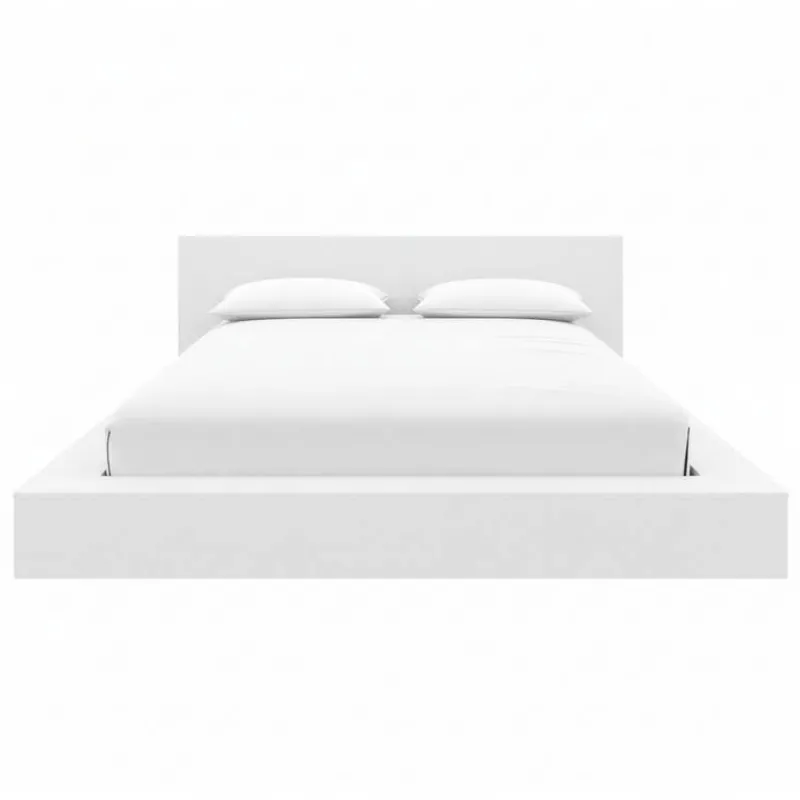 Nexera King Platform Bed with Headboard (78") -