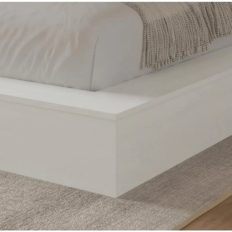 Nexera King Platform Bed with Headboard (78") -