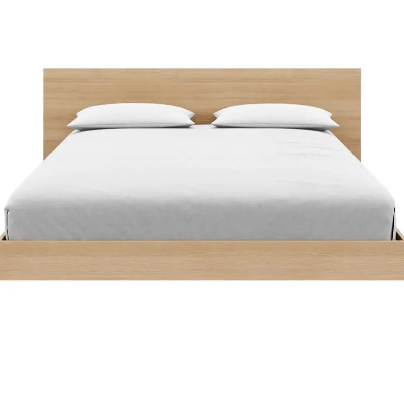 Nexera King Platform Bed with Headboard (78") -