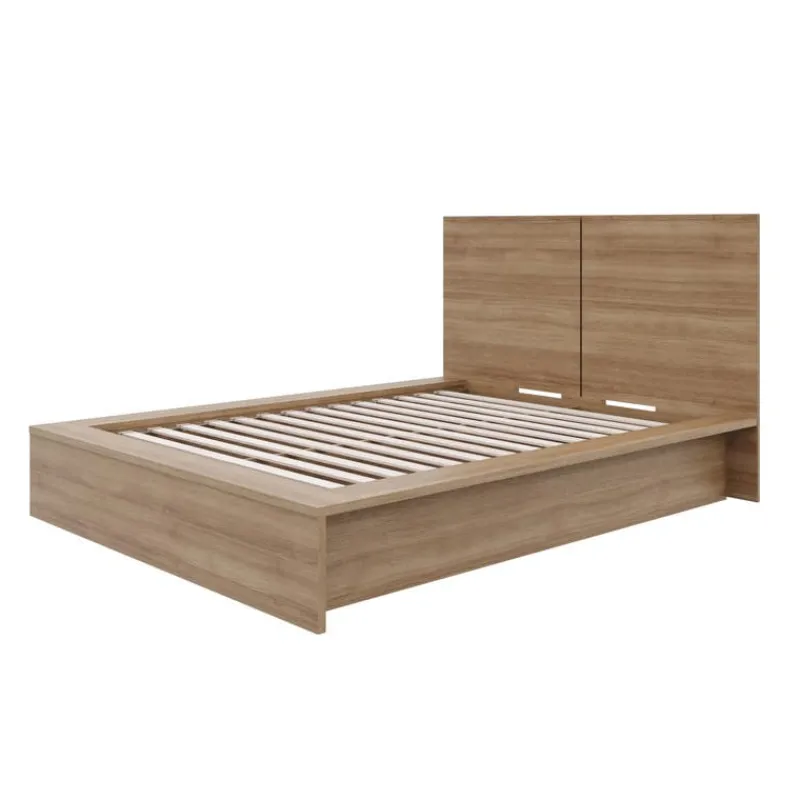 Nexera King Platform Bed with Headboard (78") -