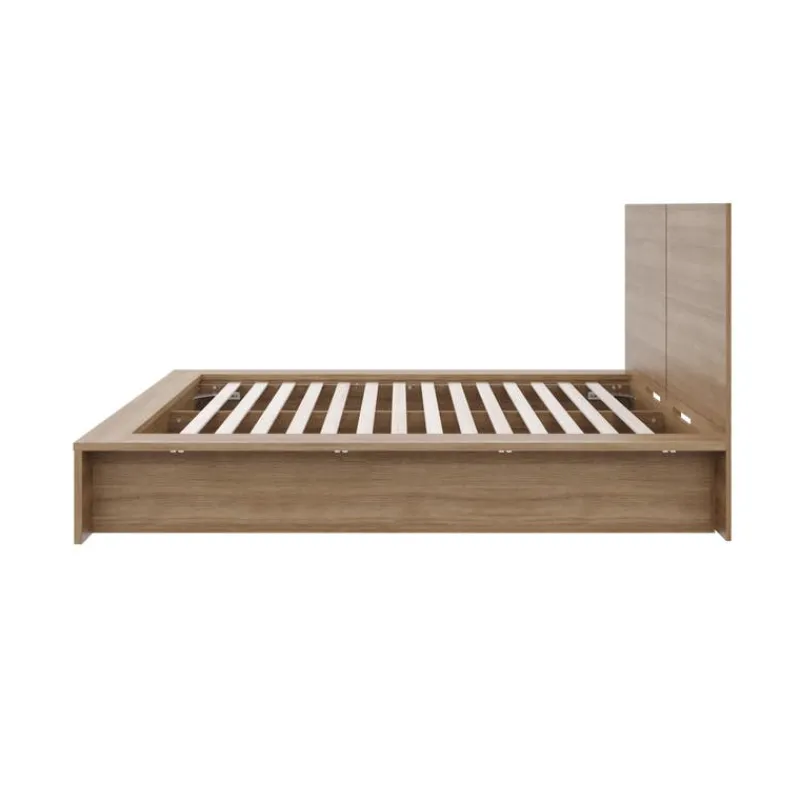 Nexera King Platform Bed with Headboard (78") -