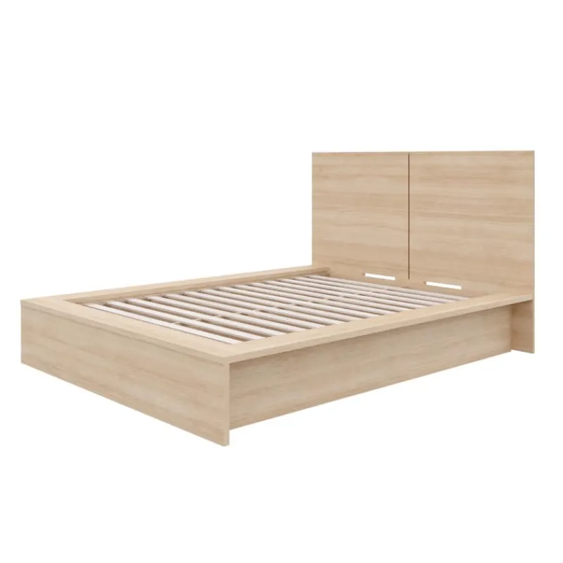 Nexera King Platform Bed with Headboard (78") -