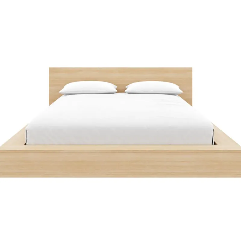 Nexera King Platform Bed with Headboard (78") -