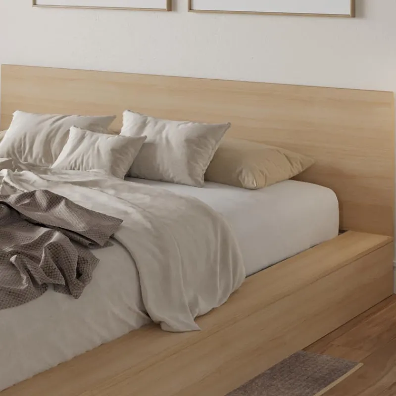 Nexera King Platform Bed with Headboard (78") -