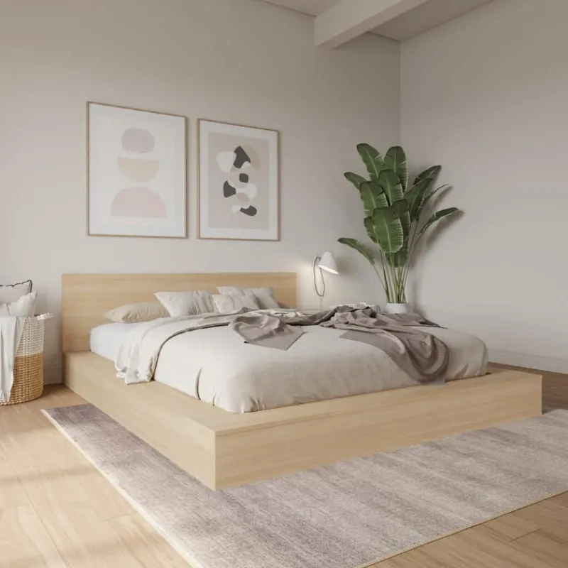 Nexera King Platform Bed with Headboard (78") -