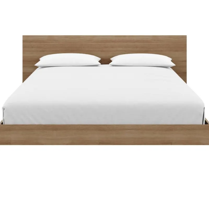 Nexera King Platform Bed with Headboard (78") -
