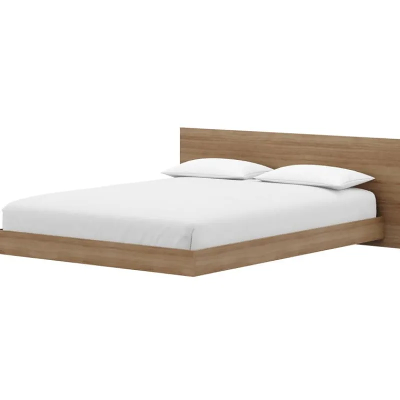 Nexera King Platform Bed with Headboard (78") -