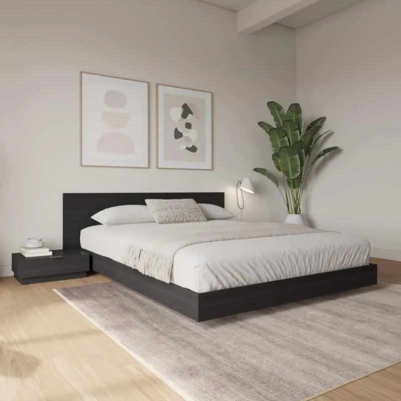 Nexera King Platform Bedroom Set (78") - 4 pcs -