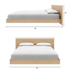 Nexera King Platform Bedroom Set (78