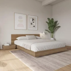 Nexera King Platform Bedroom Set (78") - 4 pcs -