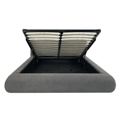 King Upholstered Storage Bed - 78