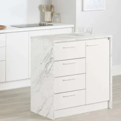 Meubles South Shore Kitchen Island - South Shore