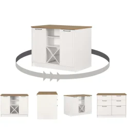 Meubles South Shore Kitchen Island - South Shore