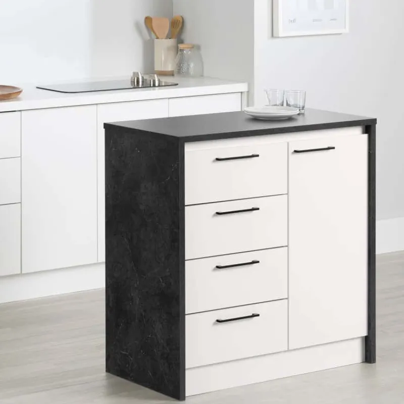 Meubles South Shore Kitchen Island - South Shore