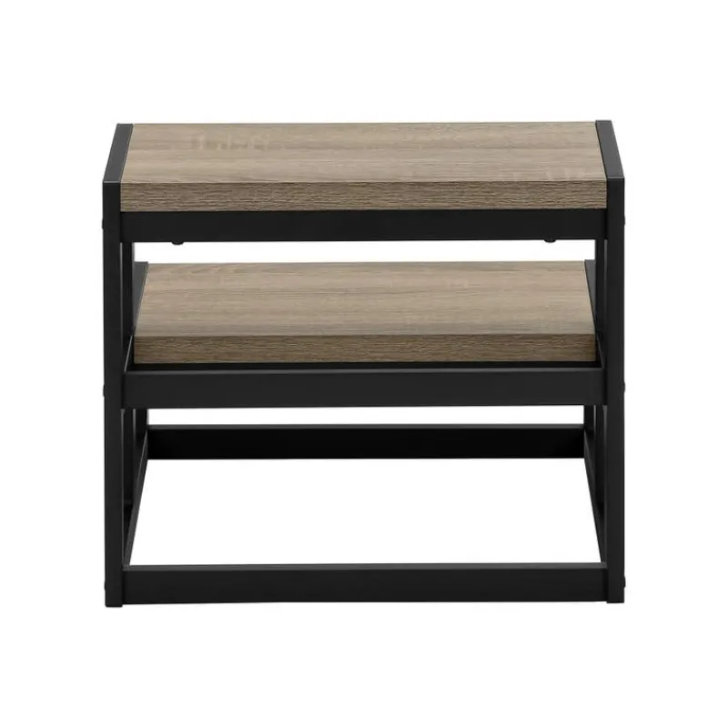 Monarch Ladder - 2 step stool / / black metal -