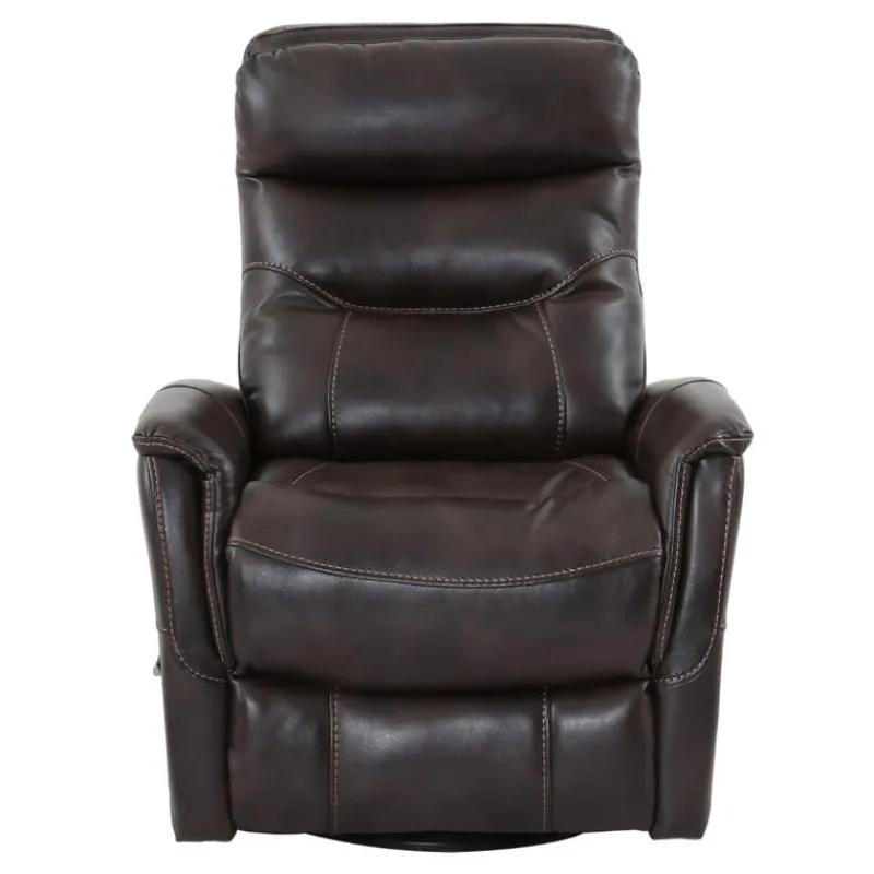 Leather Swivel Recliner