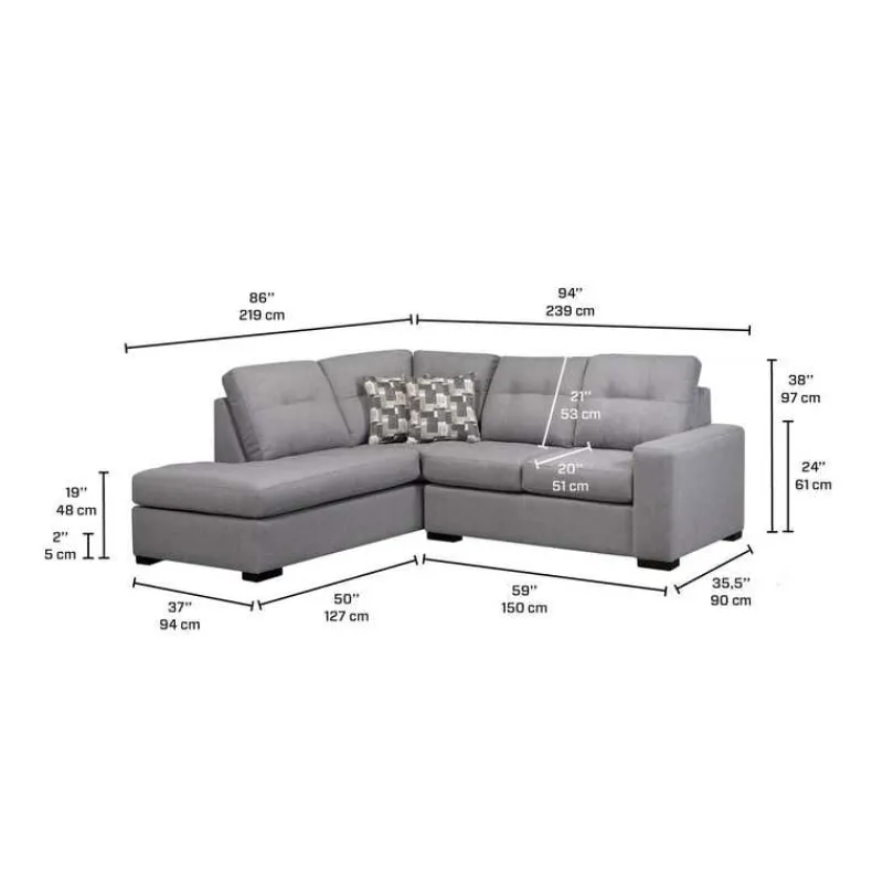 Sofa By Fancy Left Facing Sectional