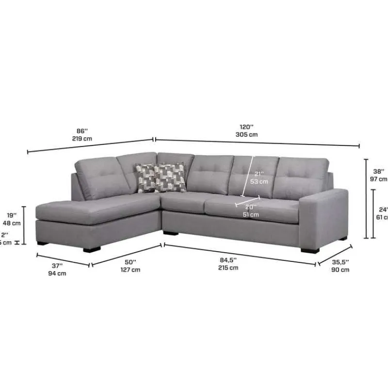 Sofa By Fancy Left Facing Sectional
