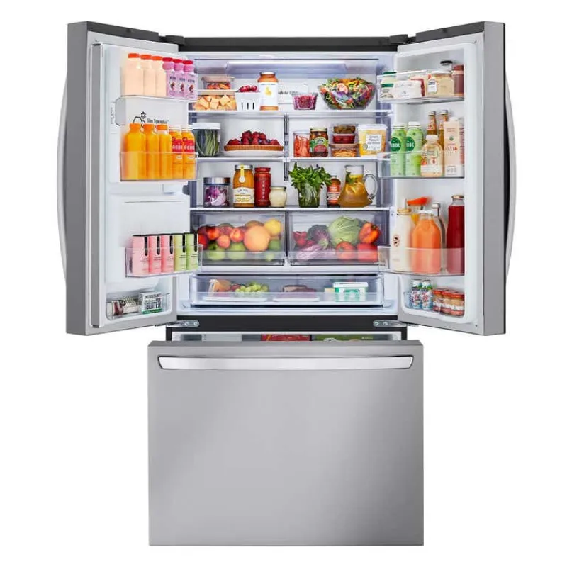 LG 26 Cu Ft 36 In Refrigerator Bottom Freezer, French door - LRFXC2606S