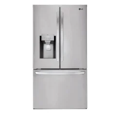 LG 28 Cu ft 36 In Refrigerator Bottom Freezer, French door - LHFS28XBS