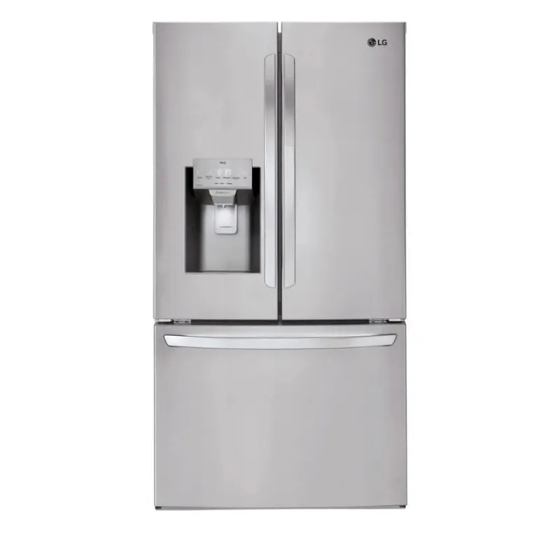 LG 28 Cu ft 36 In Refrigerator Bottom Freezer, French door - LHFS28XBS
