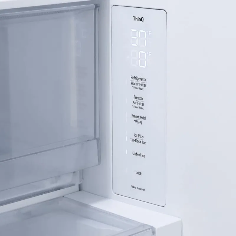 LG 30,7 Cu Ft 36 In Refrigerator Bottom Freezer, French door - LF31WSH63S