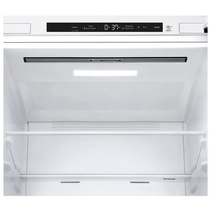 LG 13 Cu Ft 24 In Refrigerator Bottom Freezer - LB12C2000W