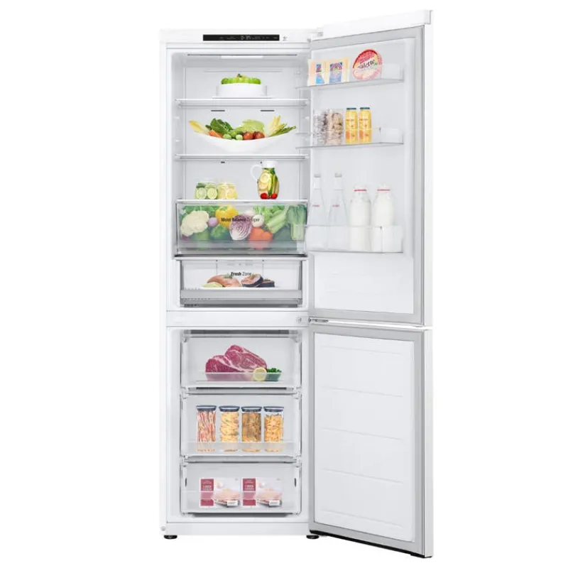 LG 13 Cu Ft 24 In Refrigerator Bottom Freezer - LB12C2000W