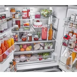LG 30,7 Cu Ft 36 In Refrigerator Bottom Freezer, French door - LRYXS3106S