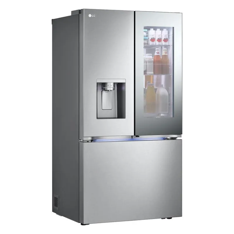 LG 31 Cu Ft 36 In Refrigerator Bottom Freezer, French door - LRYKS3106S