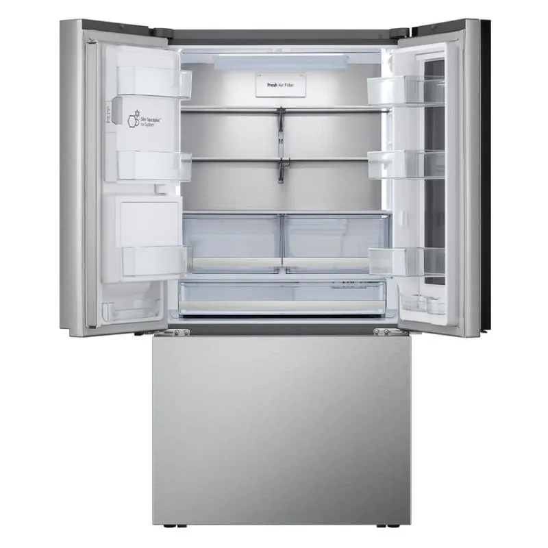 LG 31 Cu Ft 36 In Refrigerator Bottom Freezer, French door - LRYKS3106S