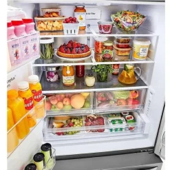 LG 36 Cu Ft 36 In Refrigerator Bottom Freezer, French door - LRFXS3106S