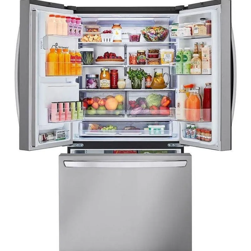 LG 36 Cu Ft 36 In Refrigerator Bottom Freezer, French door - LRFXS3106S
